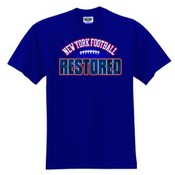 Blue "Property of New York" T-Shirt