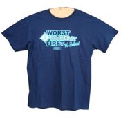 Tampa Bay "Worst to First" Navy T-Shirt.