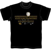 Myron Cope "Quintuple Yoi" Black T-Shirt