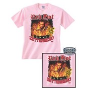 Henrik Zetterberg "Red Hot" T Shirt Pink.
