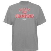 Grey 2007 Boston "Distressed" Champions T-Shirt