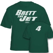 Green "Brett The Jet" T-shirt