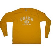 Barack Obama "Distress" Yellow T-Shirt