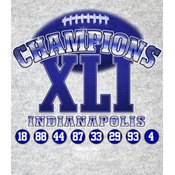 Indianapolis Football "XLI Champions" T-Shirt