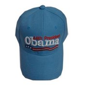 Barack Obama Light Blue 44th President Cap