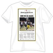 Pittsburgh Gazette "Here we go again" T-Shirt