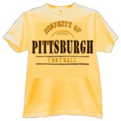 Gold "Property of Pittsburgh" T-shirt