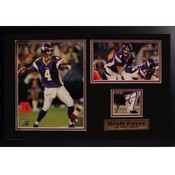 Brett Favre 12x18 Autograph Cut Frame