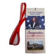Barack Obama Inauguration Pass