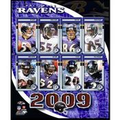 2009 Baltimore Ravens 11x14 Matted Frame