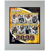 2009 Pittsburgh Steelers 11x14 Matted Frame