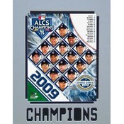 New York Yankees 2009 AL Champions Mat 11" x 14"