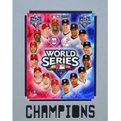 2009 World Series 11x14 Champions Mat