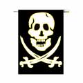 Garden Sized  - Jolly Roger - Flag