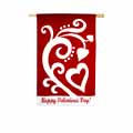 Regular Sized Flag - Valentine Hearts, DS