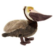 14" Plush Brown Pelican