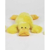Medium Lying Tie Dyed Yellow Ducks