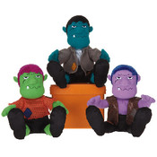 7" 3 Assorted Color Frankenstein