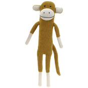 17" Beige Chenille Knitted Paul Frank Monkey