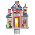Santa Workshop Flickering Night Light
