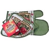 Oven Mitt Pot Holder Set