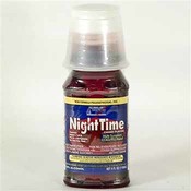 Aaron Night Time PE Cherry Syrup (Nyquil)