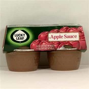 Lucky Leaf Applesauce 4 oz.