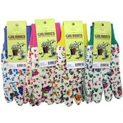 Floral Garden Glove Knit Cuff
