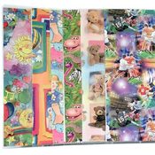 Juvenile Roll Wrap 30" Wide - 6 Assorted