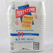 Partytime Foam Cup 6.5oz