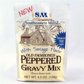 Peppered Gravy with Sausage Flavor