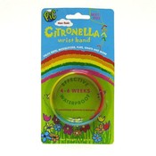 Citronella Deet Free Rainbow Color Wrist Band