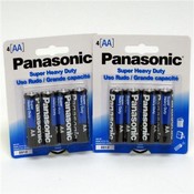 Panasonic Heavy Duty AA Battery 4 Pack