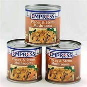 Empress Mushrooms Pieces/Stems 7 oz Net