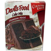 Country Value Devils Food Cake Mix
