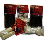 Play N Chew Assorted Natural Dog Rawhide