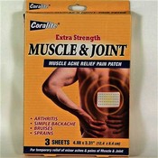 Coralite Muscle Joint Pain Patch 4.88" x 3.31"