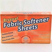 Dryer Fabric Softner Sheet - Outdoor Breeze