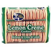 Dutchmaid Lemon Sandwich Creme Cookies
