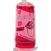 Super Tuff Rose Tall Kitchen Bag 13 Gallon