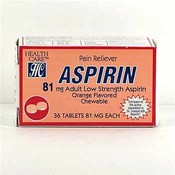 Low Strength Adult Chewable Aspirin