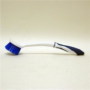 Heavy Duty Sink Brush with Handle- 11.5x2x1.5"