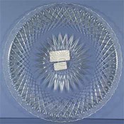 Clear Scalloped 14" Tray