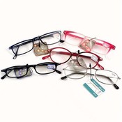 Plastic Reading Glasses 150 Power Assorted Colors