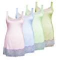 BodyForm Lingerie Lace &amp; Microfiber Chemise