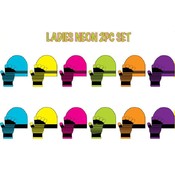 Ladies 2 Piece Neon Winter Wear Set