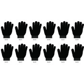 Men's Basic Magic Gloves - Black