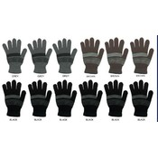 Men's Striped Magic Gloves