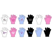 Junior Studded / Embroidered Patch Magic Gloves