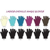 Ladies Chenille Magic Gloves